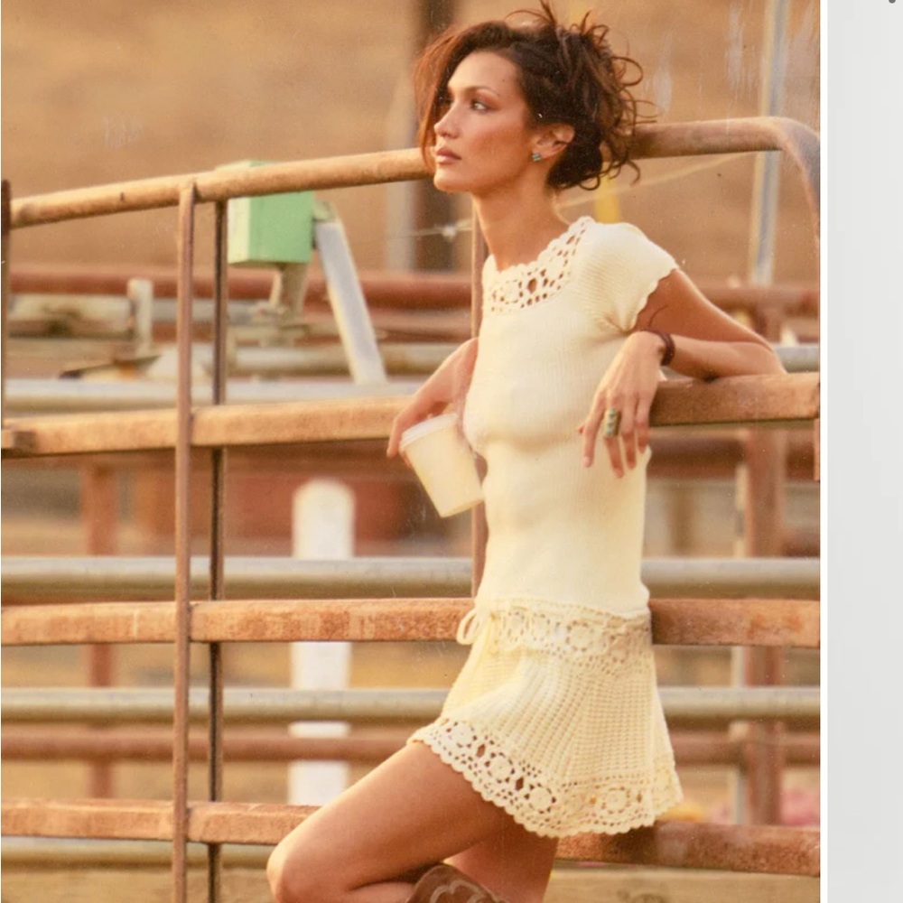 Bella Hadid x Frankie’s Libra mini dress